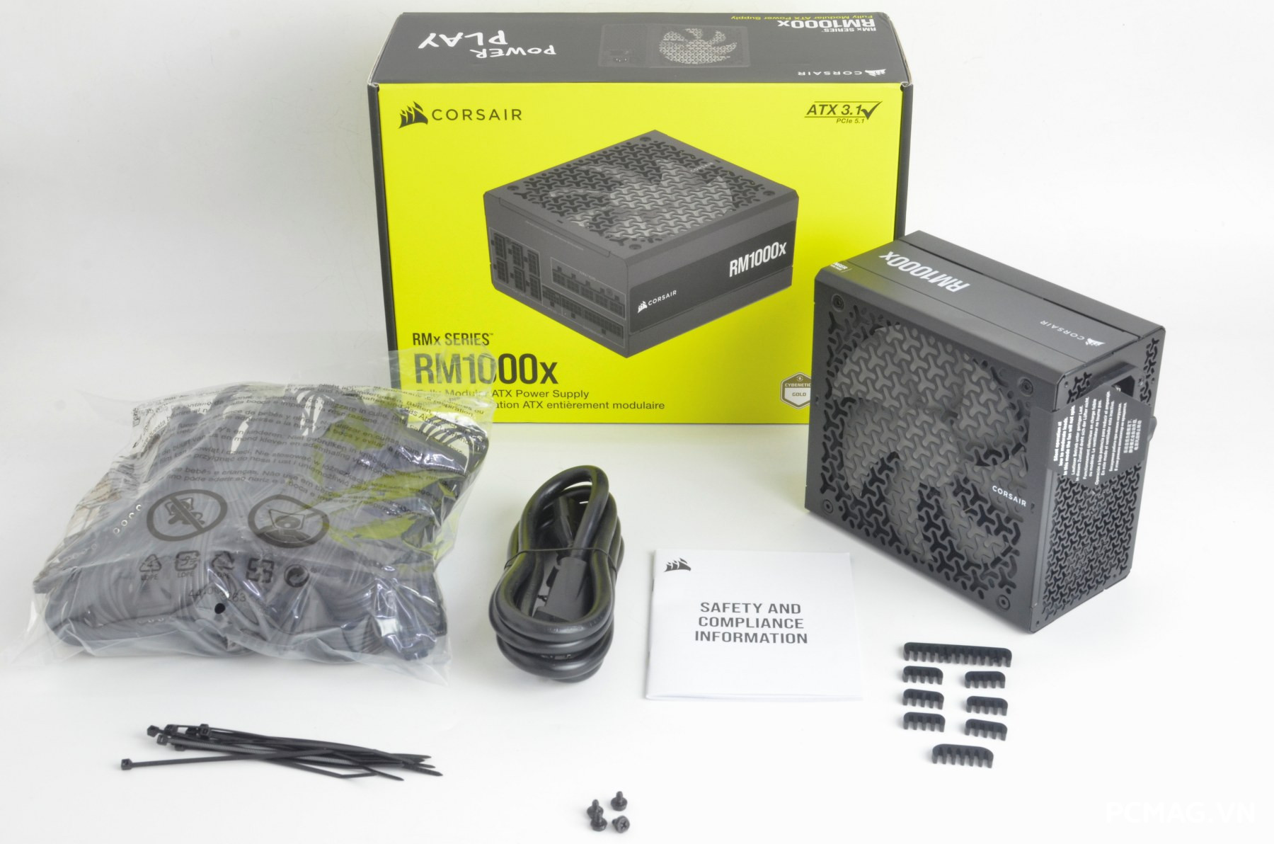 Đánh giá PSU Corsair RM1000x 1000W