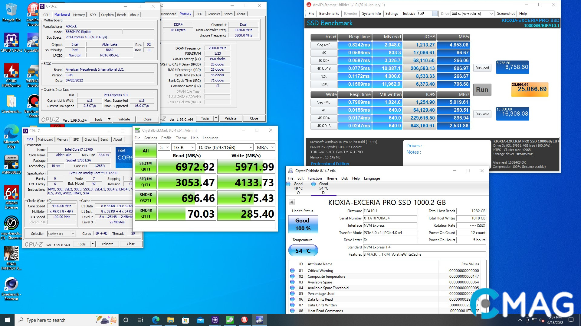 Kiểm tra hiệu suất giải nhiệt của Heatsink M.2