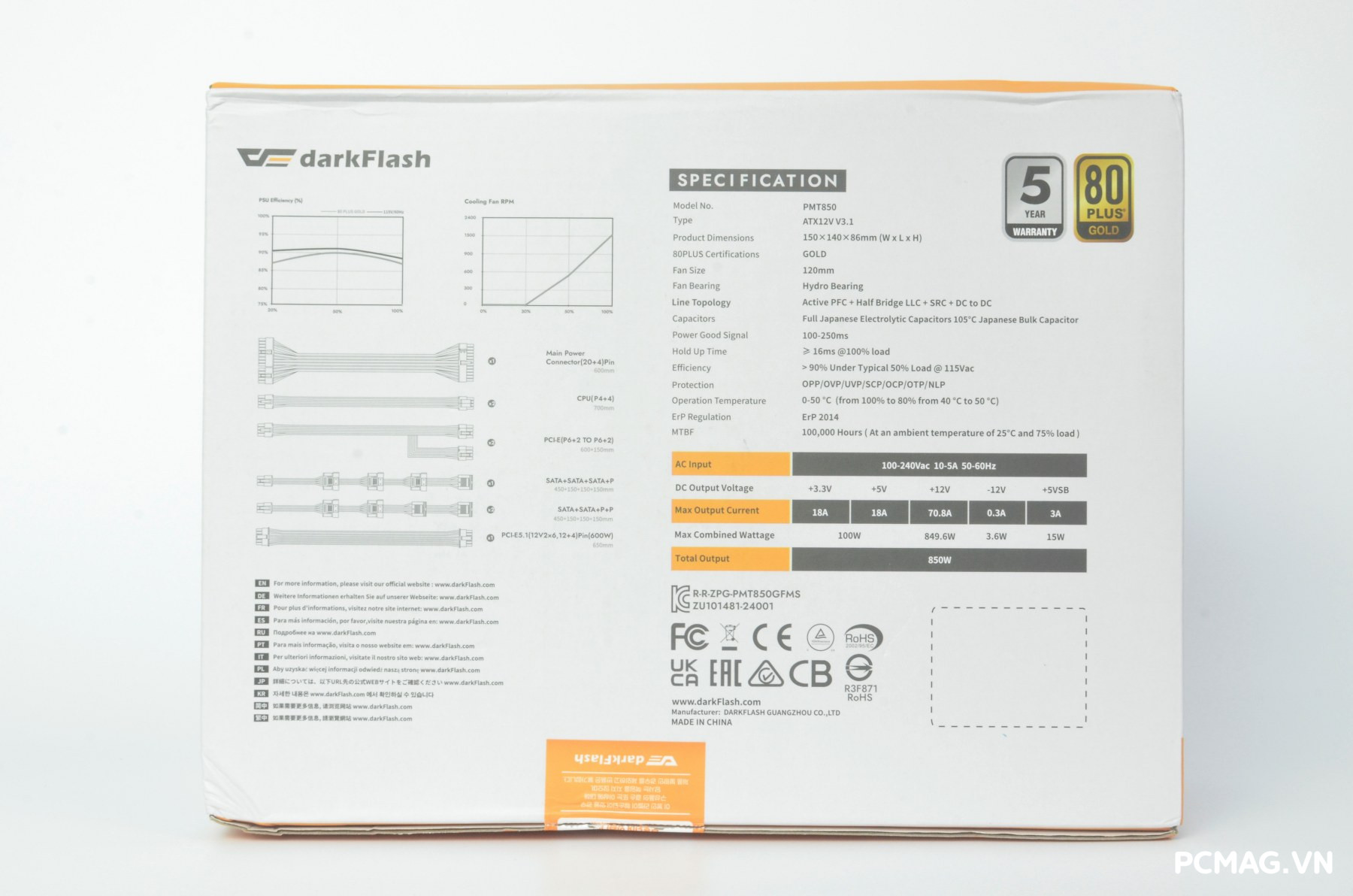 darkFlash PERFECTMOST PMT850