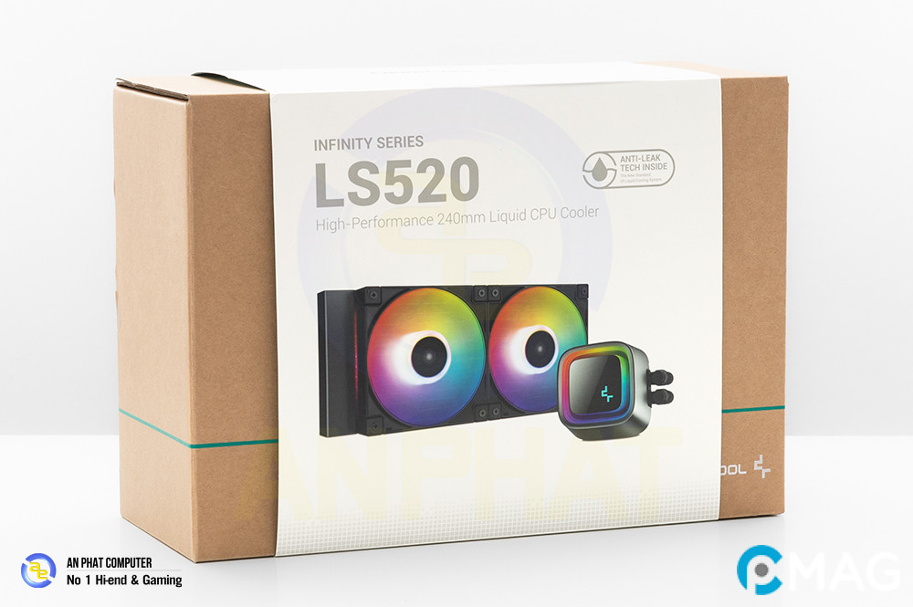 Đánh giá DeepCool LS520 – AIO chất lượng với tính thẩm mỹ cao