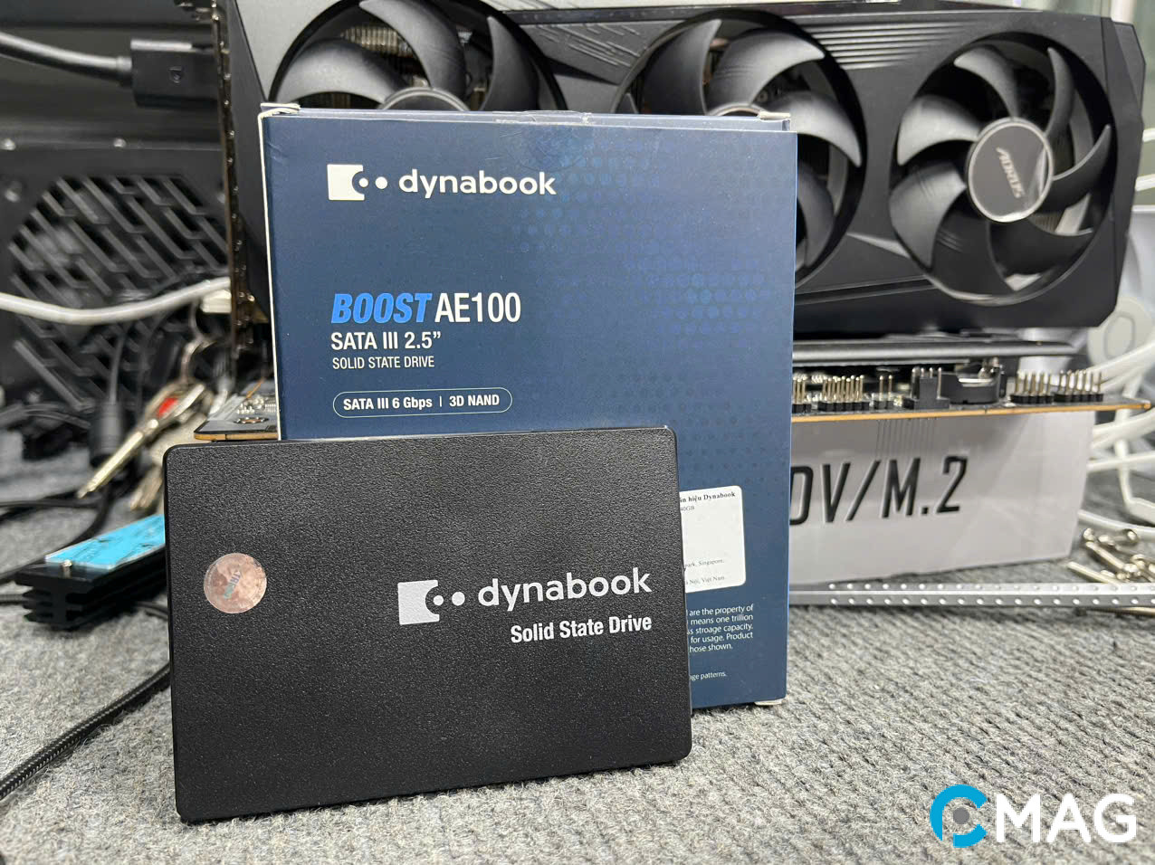Dynabook AE100 – SSD SATA cho nhu cầu truy xuất nhanh!