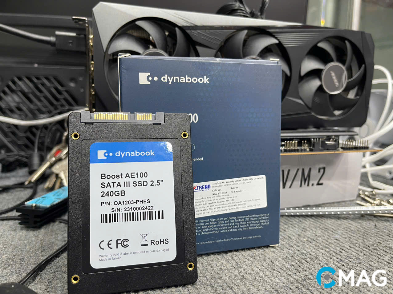 Dynabook AE100 – SSD SATA cho nhu cầu truy xuất nhanh!