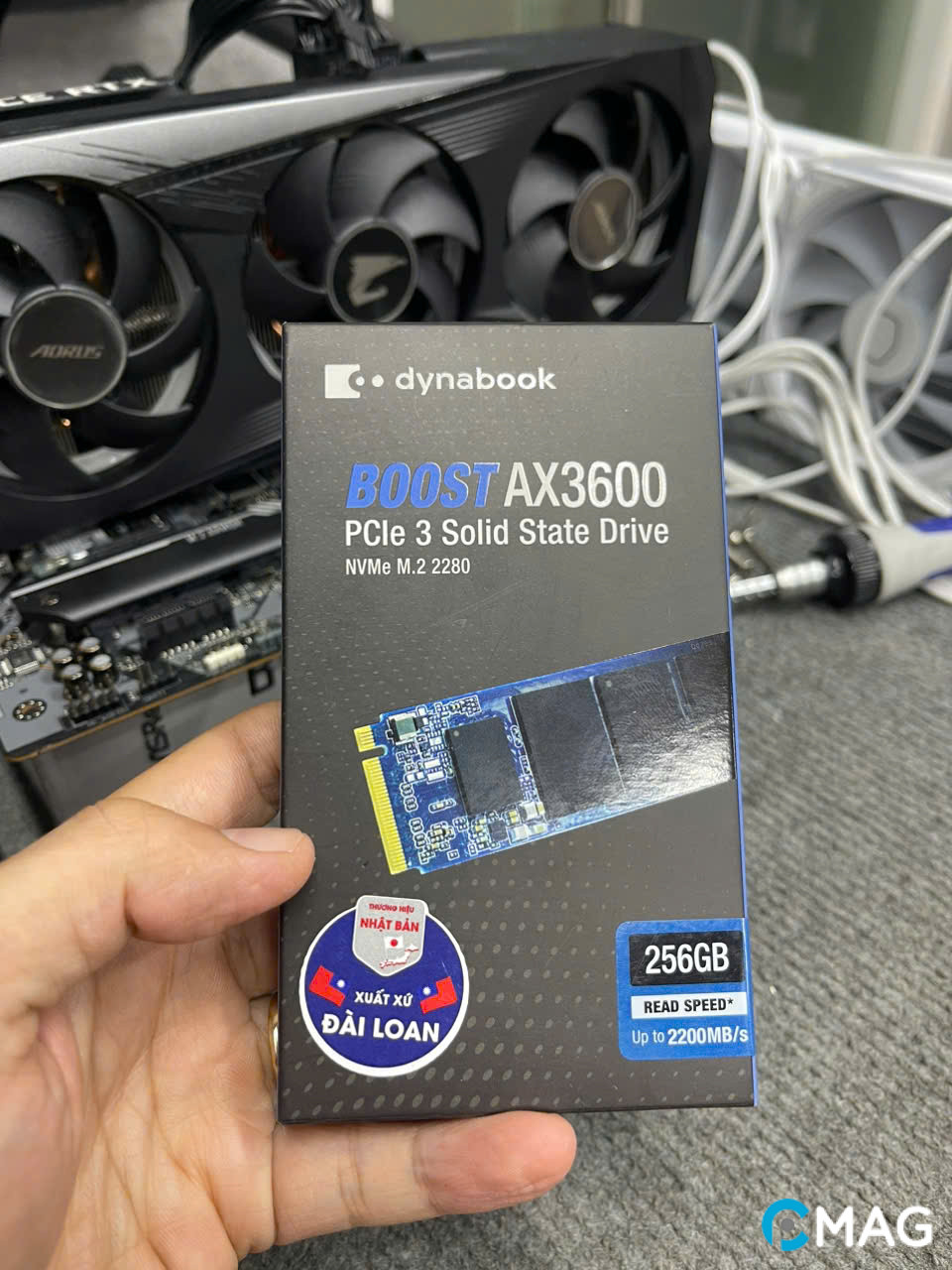 Dynabook Boost AX3600 – SSD Gen 3 phù hợp ở phân khúc chủ đạo