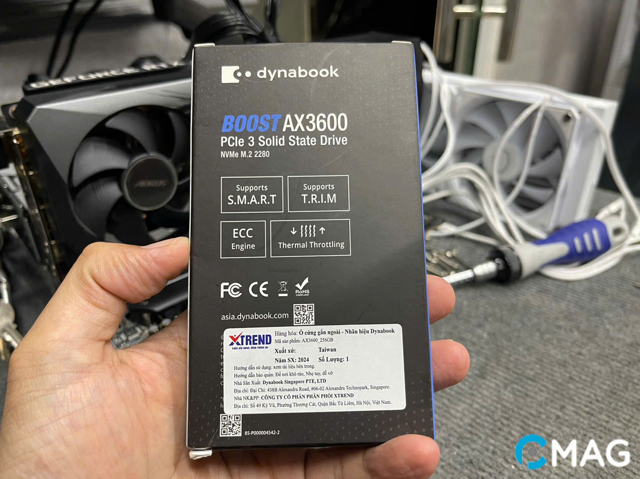 Dynabook Boost AX3600 – SSD Gen 3 phù hợp ở phân khúc chủ đạo