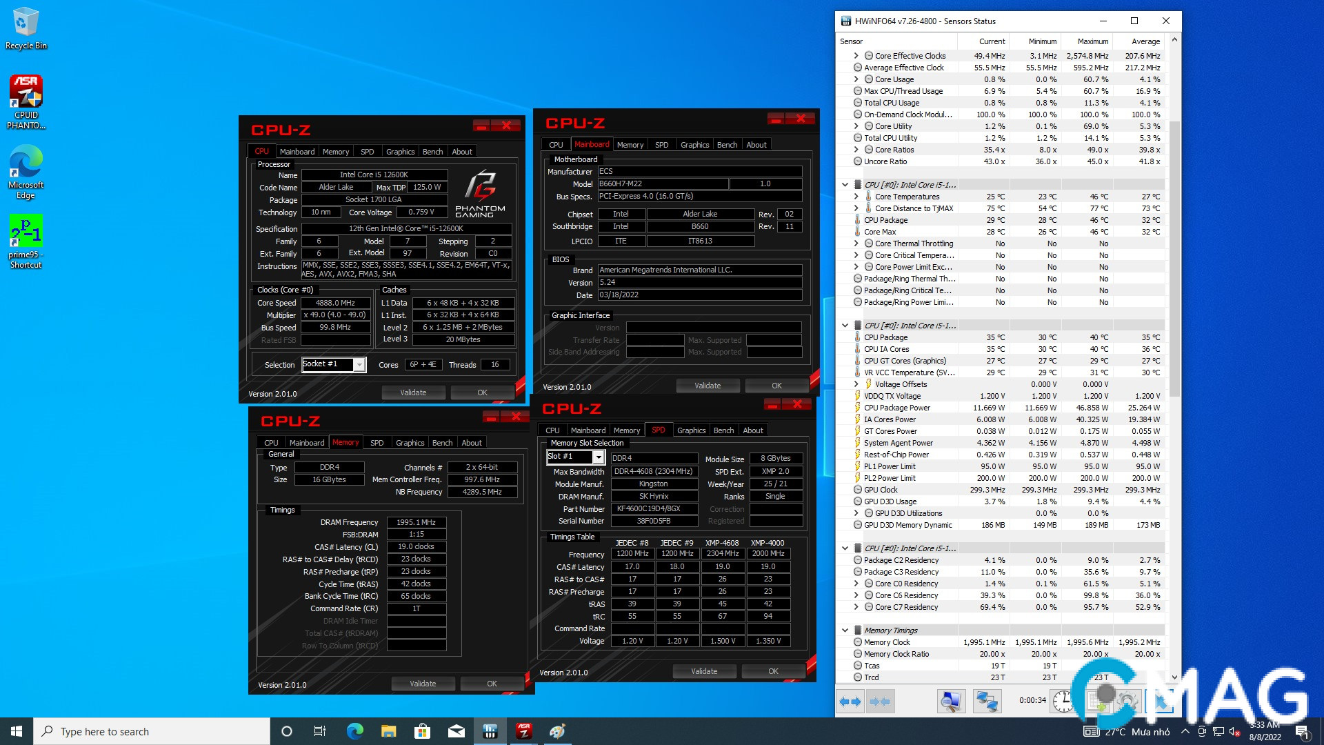 Hệ thống thử nghiệm