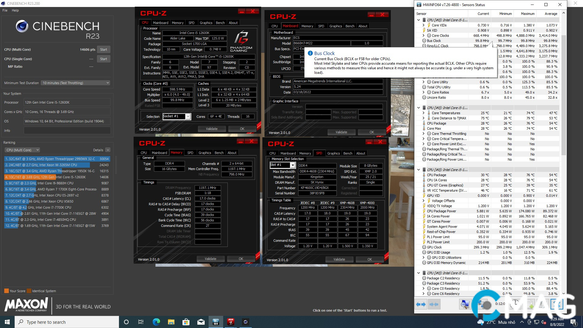 Hệ thống thử nghiệm