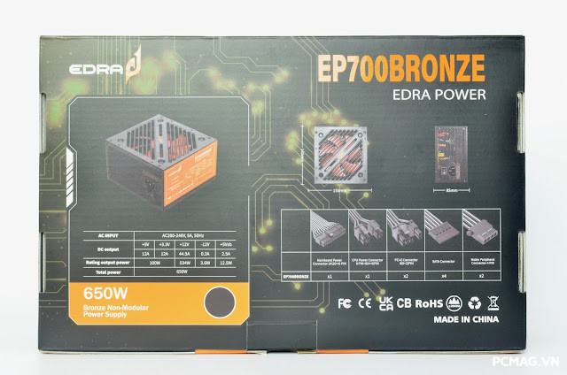 EDRA EP700BRONZE 650W