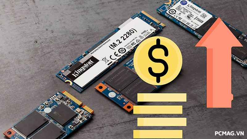 RAM và SSD tăng giá chóng mặt tại Việt Nam