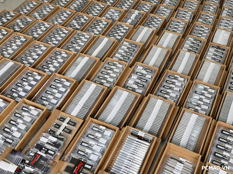 RAM và SSD tăng giá chóng mặt tại Việt Nam