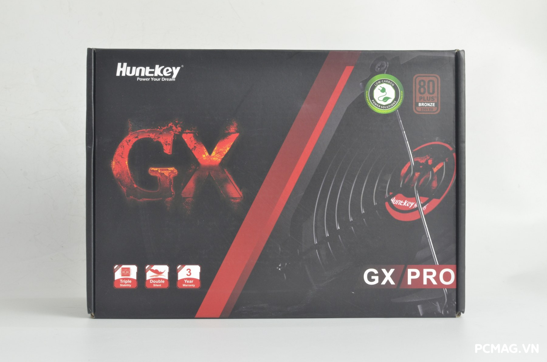 Đánh giá PSU Huntkey GX650PRO 650W