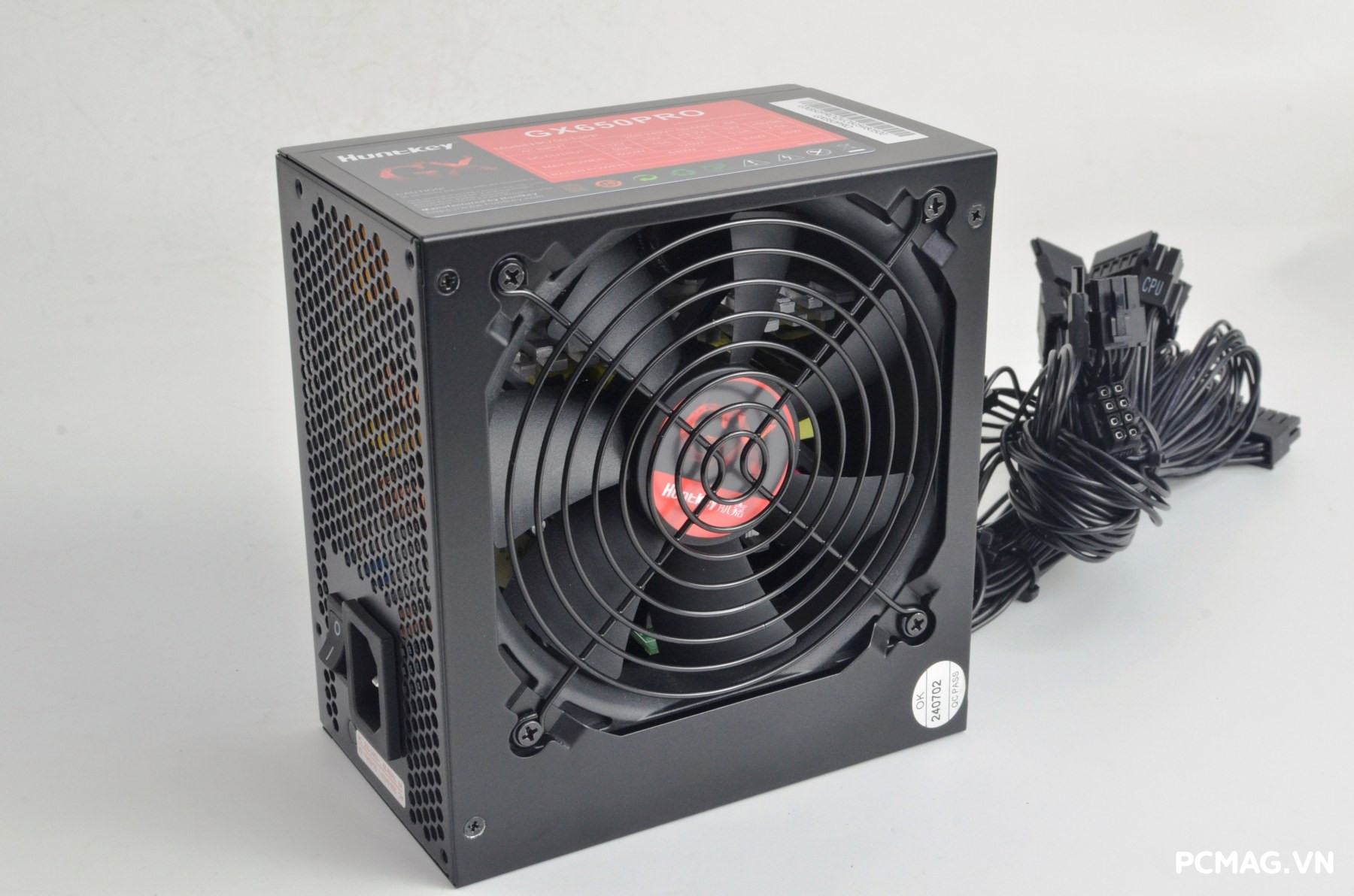 Đánh giá PSU Huntkey GX650PRO 650W