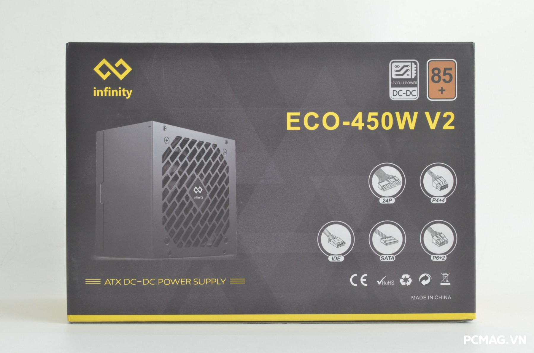 Đánh giá PSU Infinity ECO 450W V2