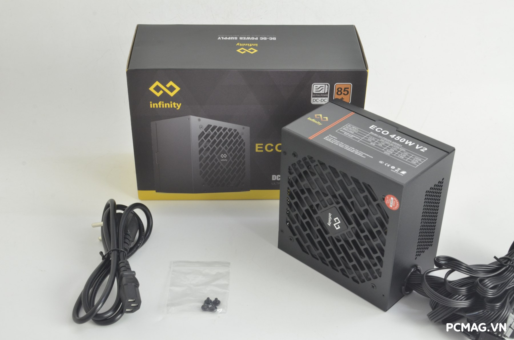 Đánh giá PSU Infinity ECO 450W V2