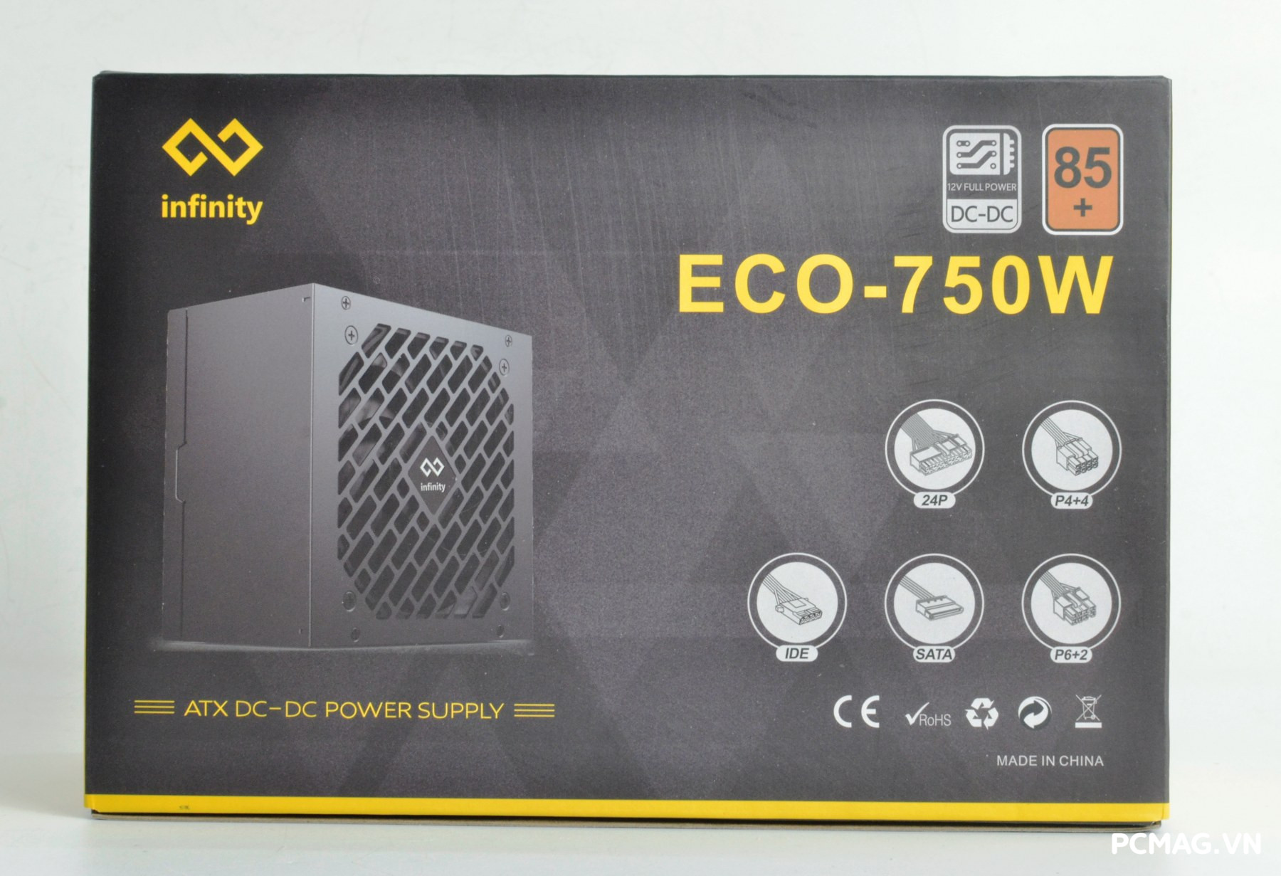Đánh giá nguồn Infinity ECO 750W