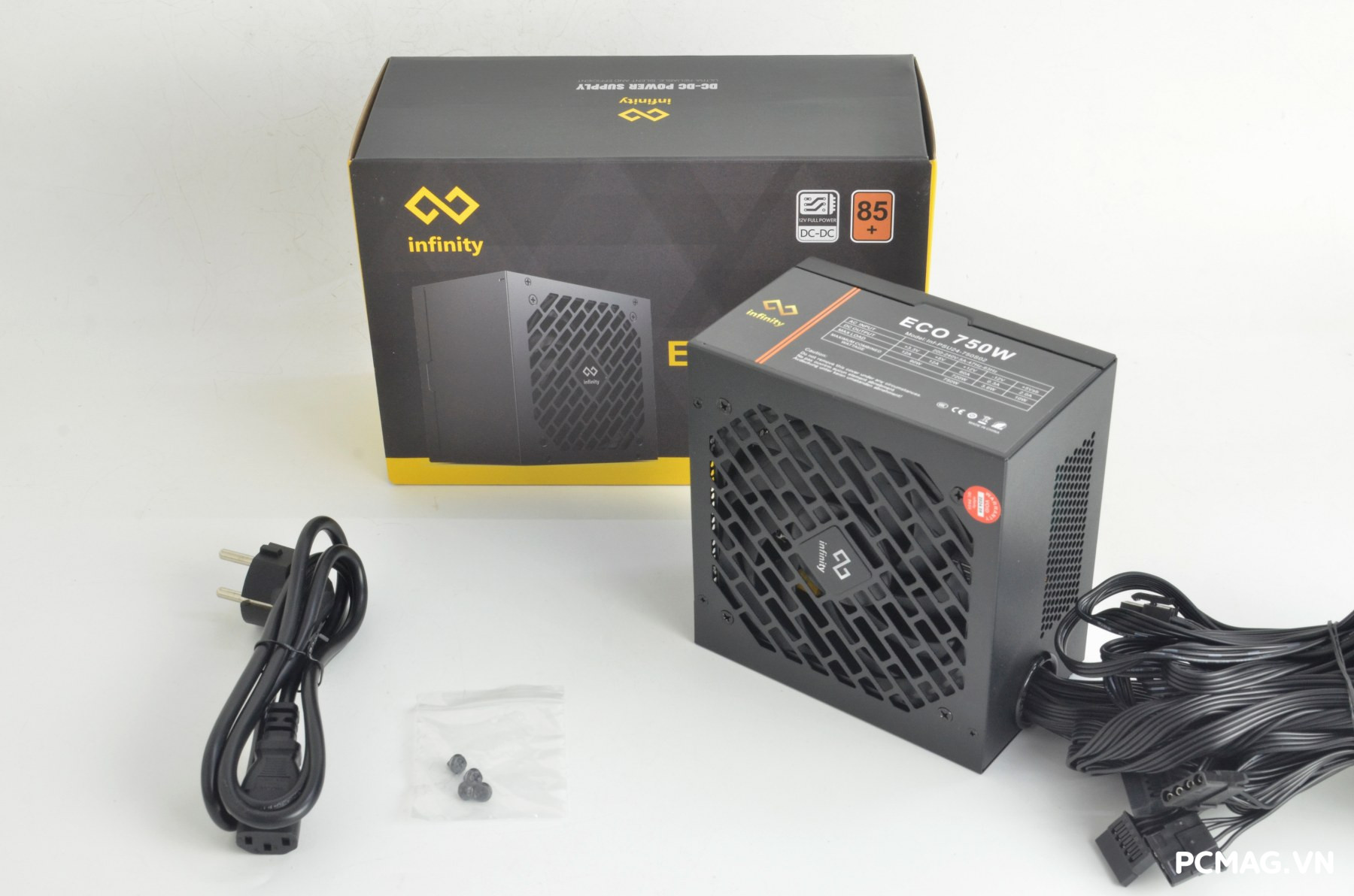 Đánh giá nguồn Infinity ECO 750W