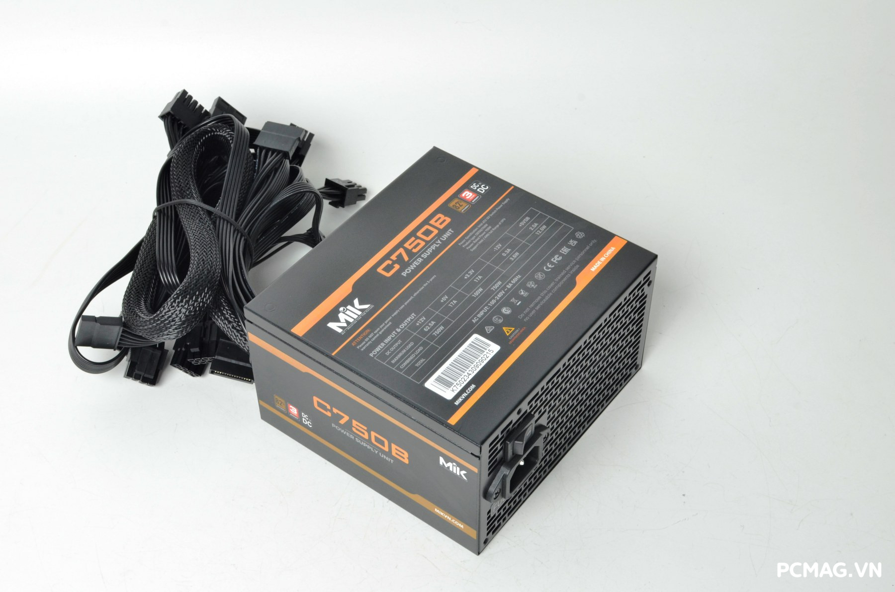 Đánh giá PSU MIK C750B 750W