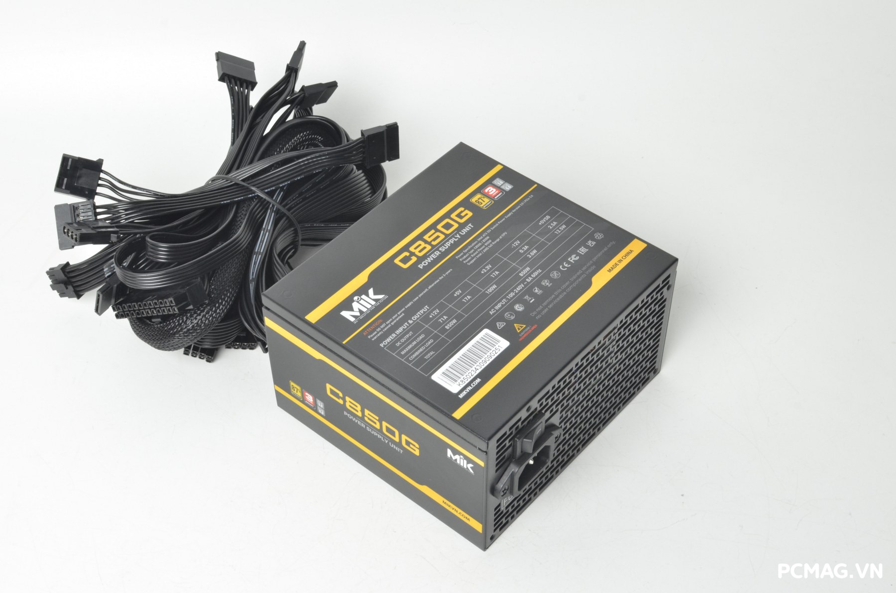 Đánh giá PSU MIK C850G 850W