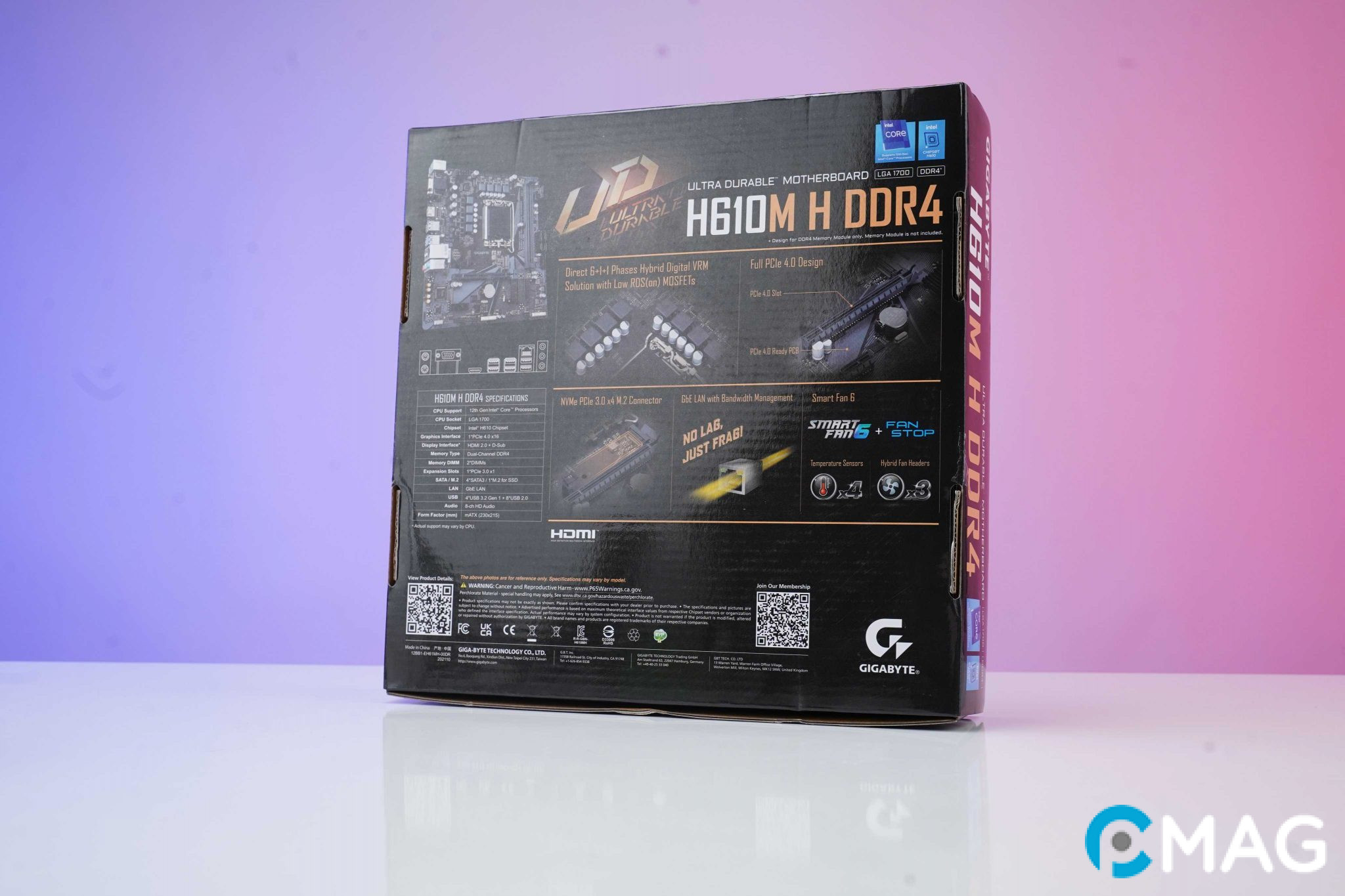 Bo mạch chủ Gigabyte H610M H DDR4