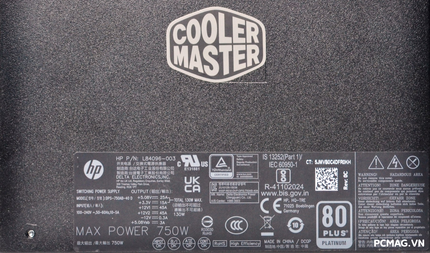 Đánh giá PSU HP/Delta DPS-750AB 750W