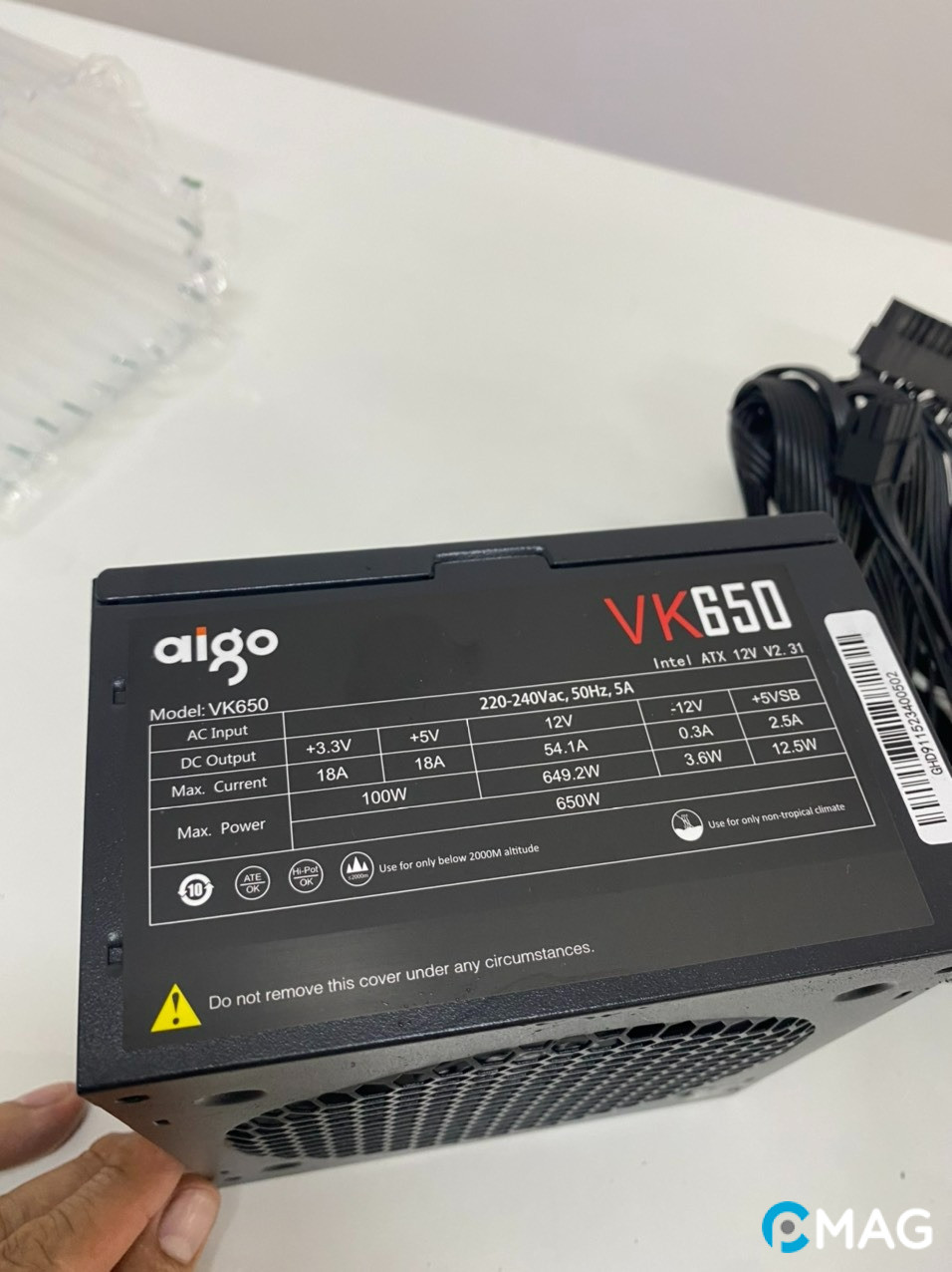 Đánh giá PSU AIGO VK650 – Thêm lựa chọn ở phân khúc chủ đạo