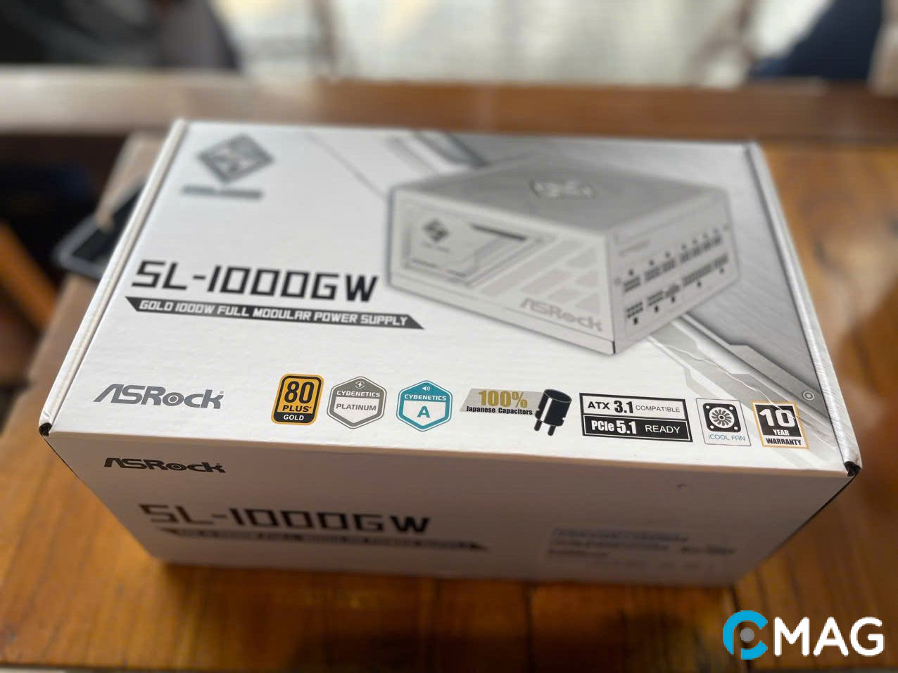 PSU ASRock Steel Legend SL-1000GW: Bộ nguồn ánh lên chất thép huyền thoại!