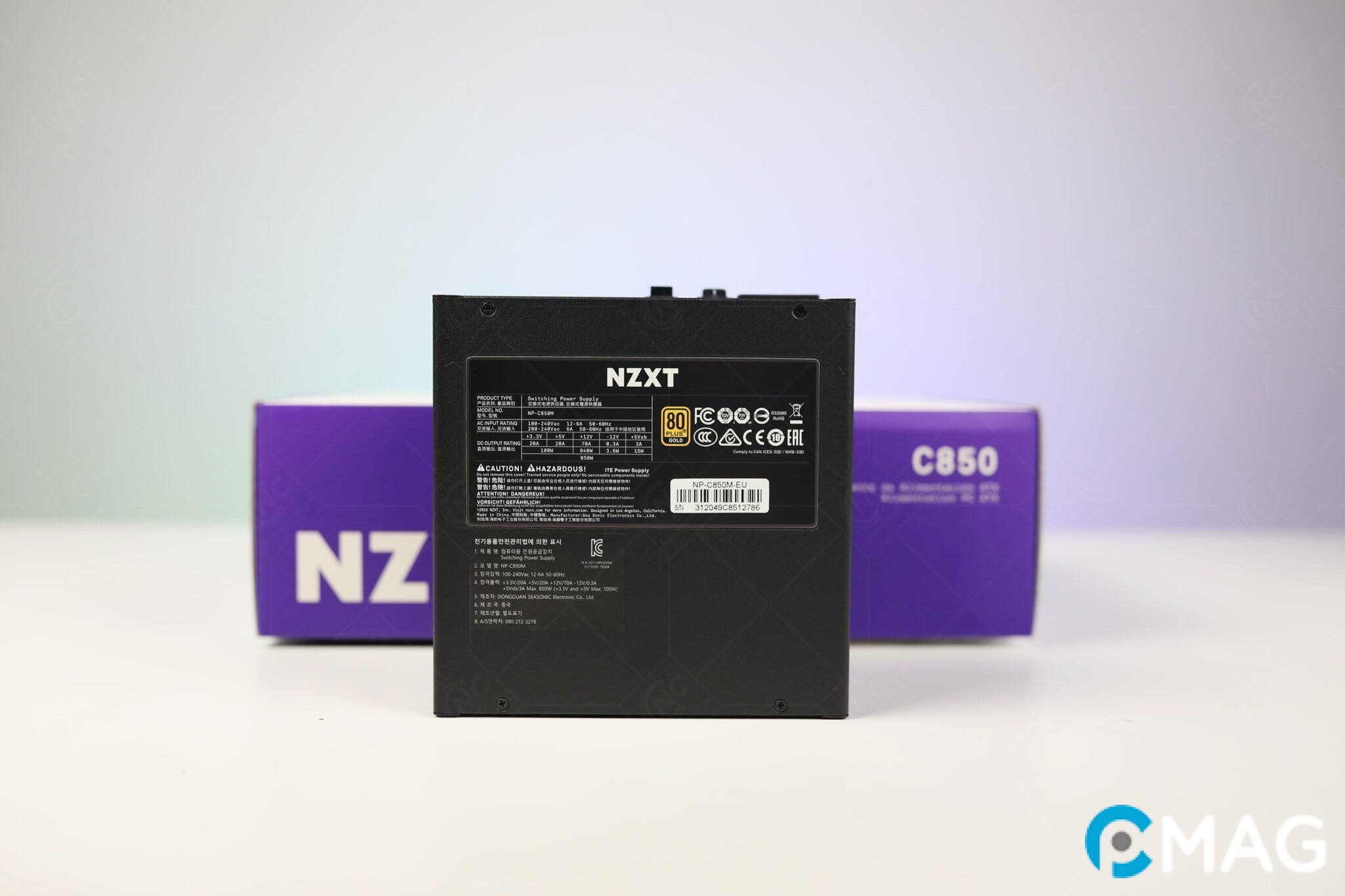 Đánh giá PSU NZXT C850