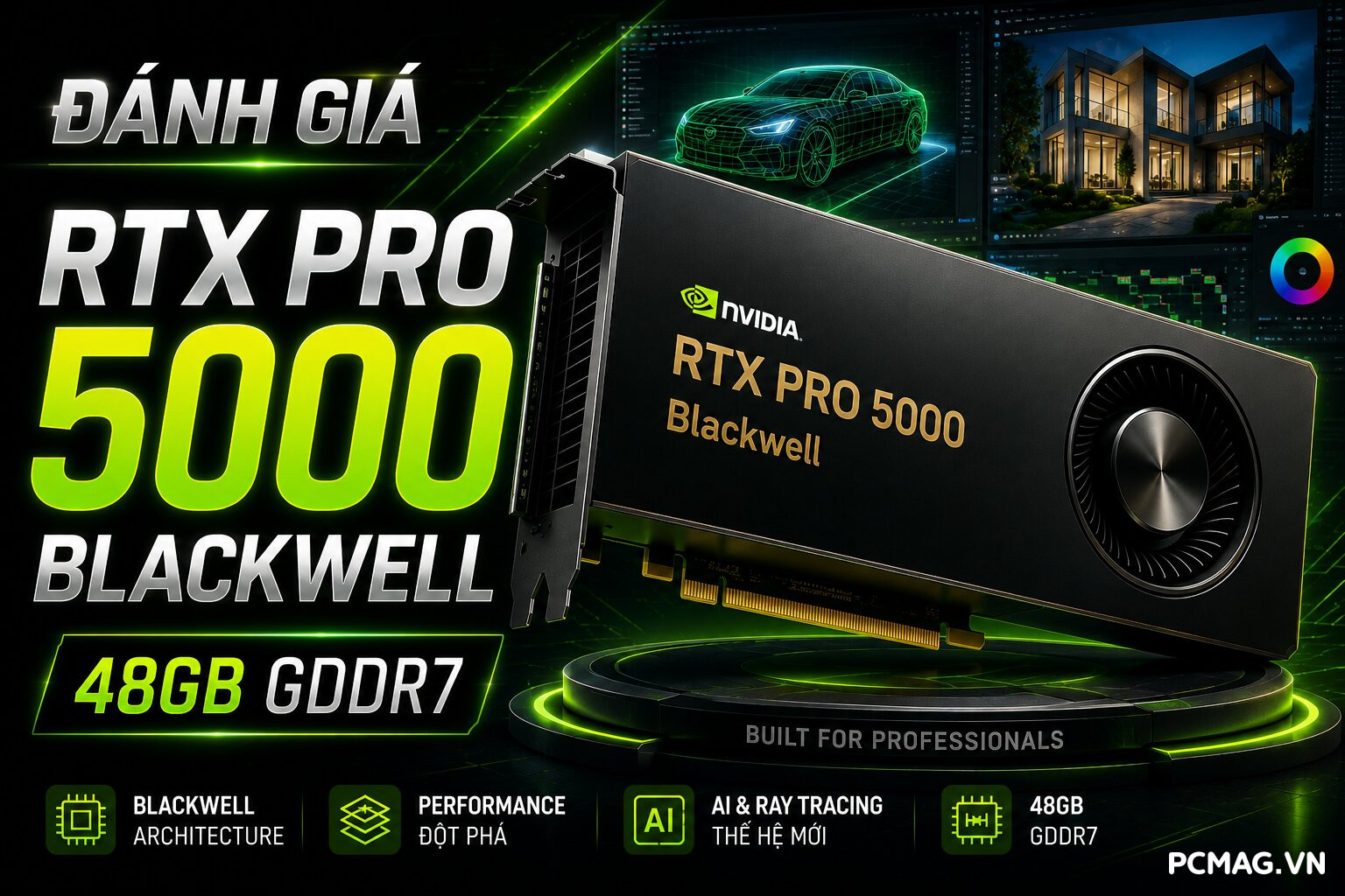 Đánh Giá RTX PRO 5000 Blackwell 48GB