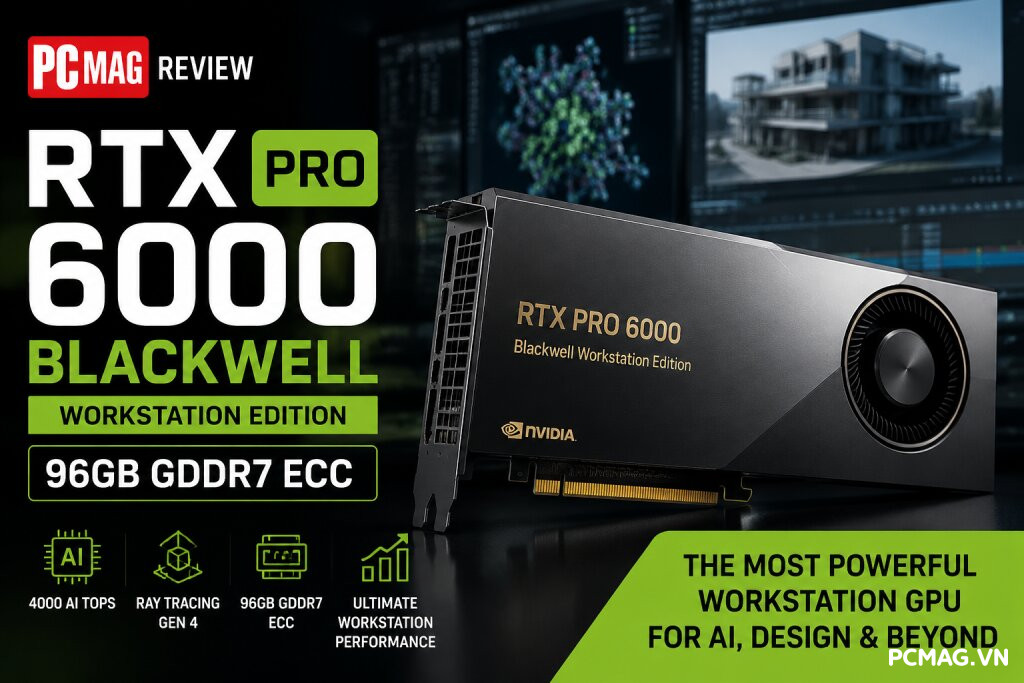 Review RTX PRO 6000 Blackwell Workstation Edition 96GB