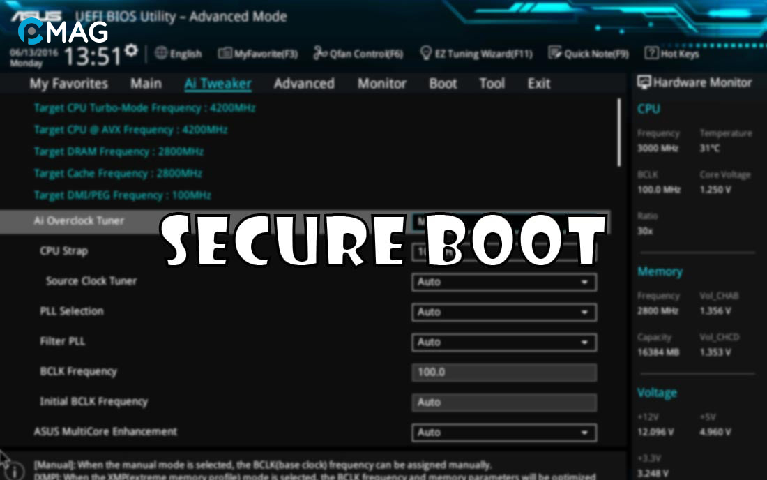 Secure Boot là gì? Hướng dẫn kích hoạt chế độ Secure Boot