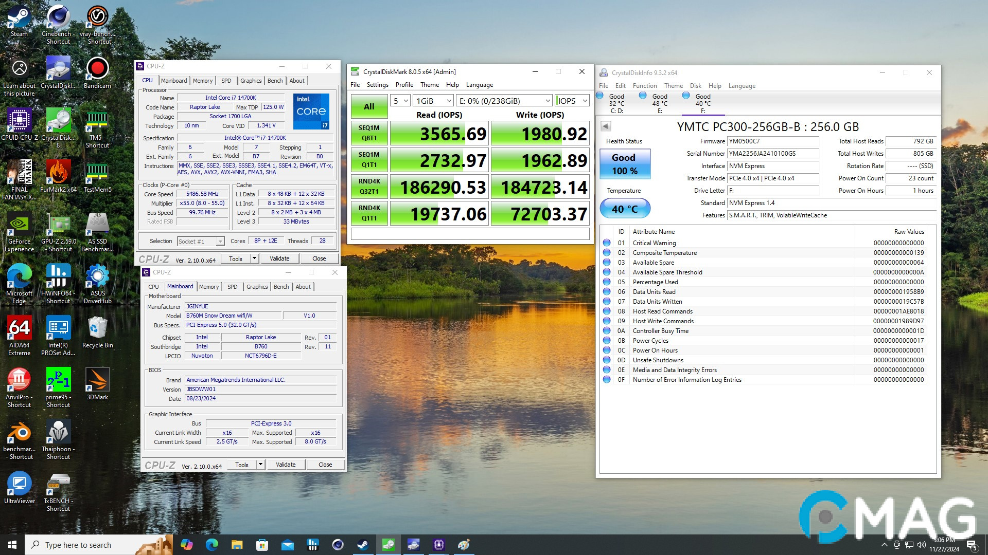 Đánh giá SSD YMTC PC300 256GB – Hiệu suất tuyệt vời, giá cả rất hợp lý!