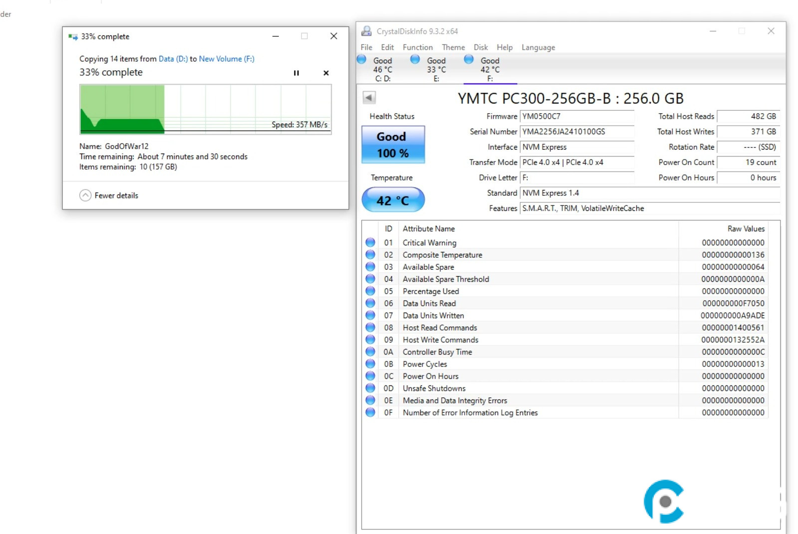 Đánh giá SSD YMTC PC300 256GB – Hiệu suất tuyệt vời, giá cả rất hợp lý!