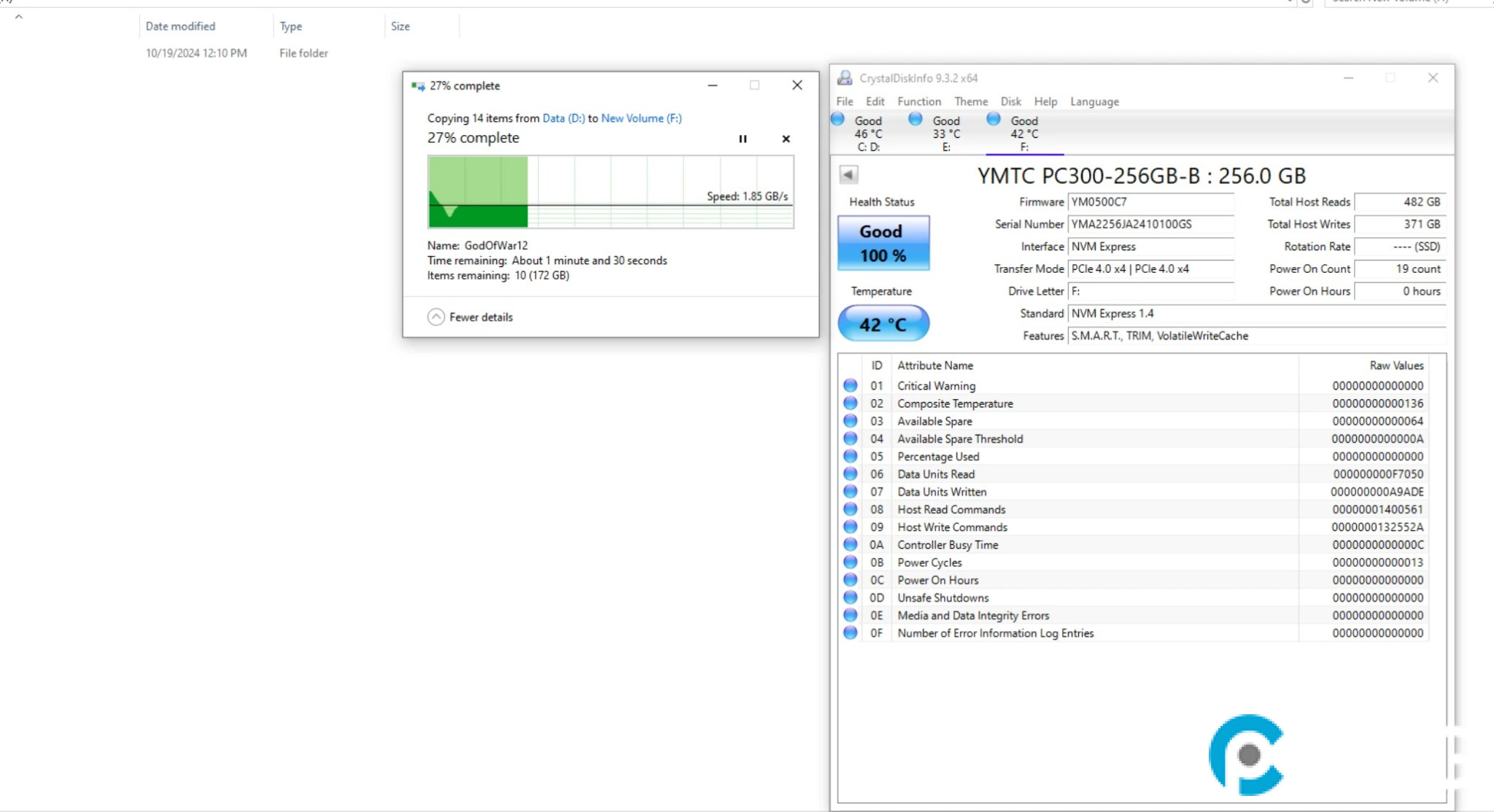 Đánh giá SSD YMTC PC300 256GB – Hiệu suất tuyệt vời, giá cả rất hợp lý!