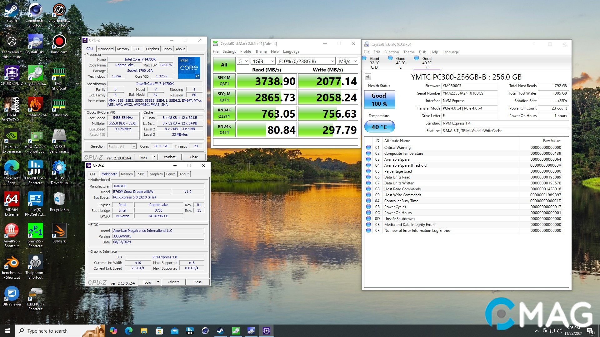 Đánh giá SSD YMTC PC300 256GB – Hiệu suất tuyệt vời, giá cả rất hợp lý!