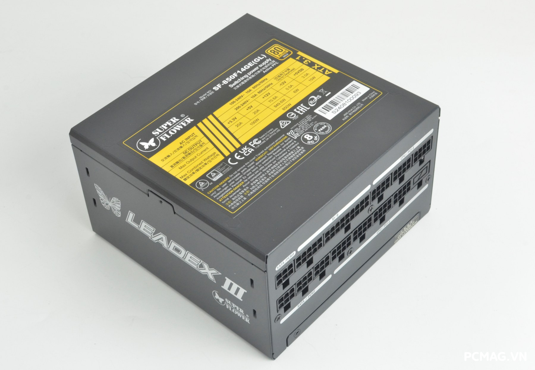 Đánh giá PSU Super Flower Leadex III Gold 850W