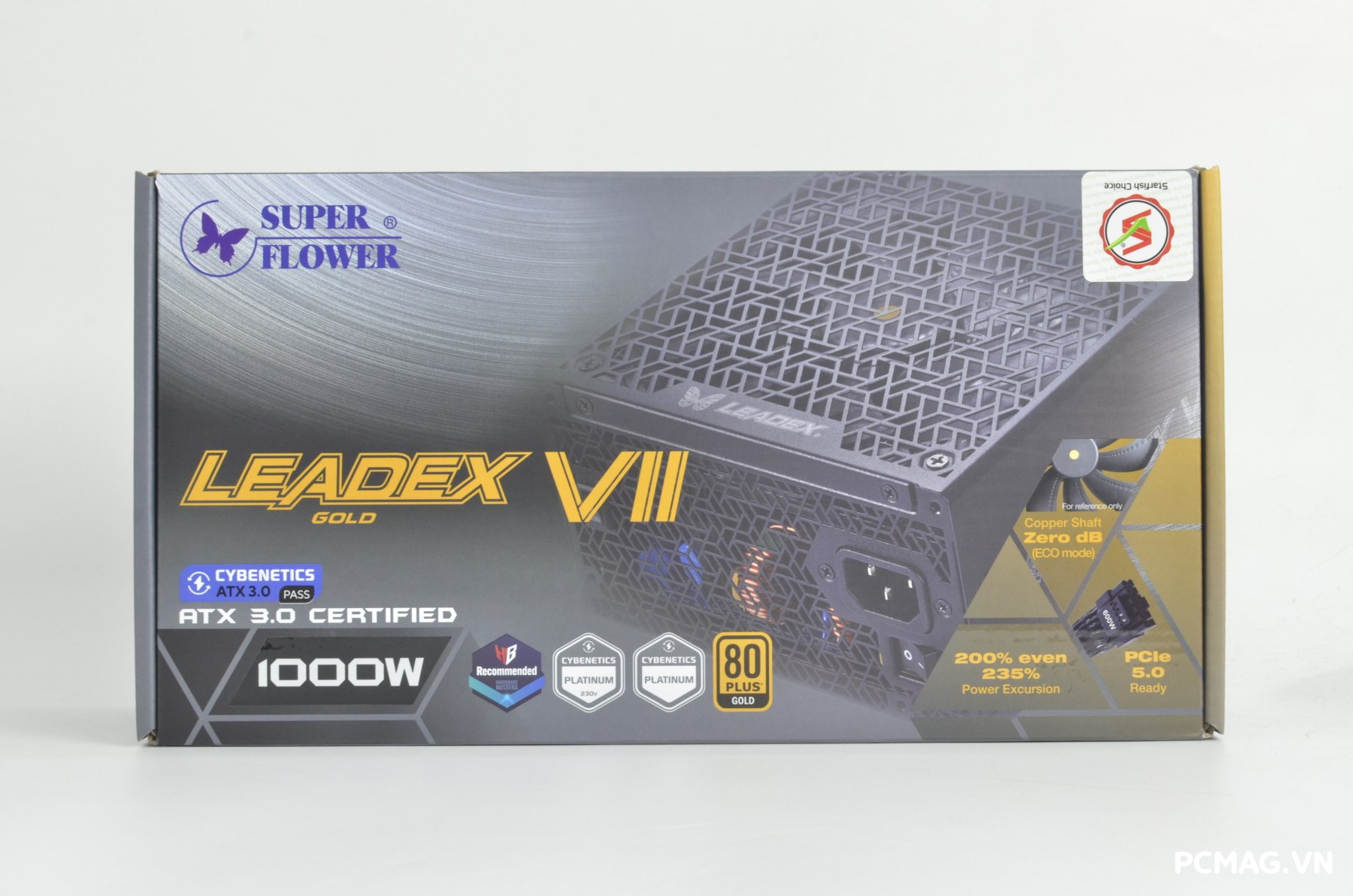 Đánh giá PSU Super Flower Leadex VII Gold 1000W