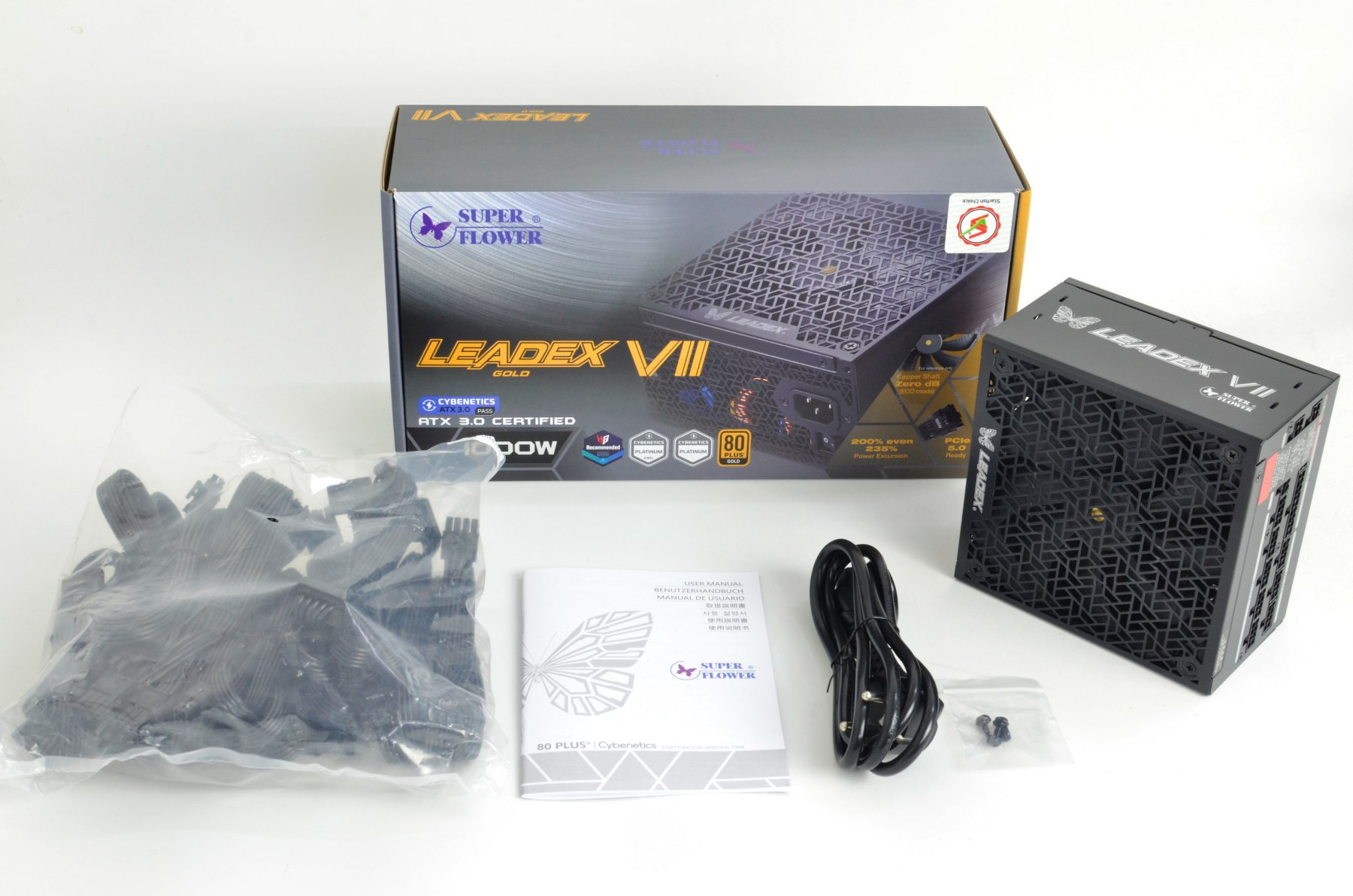 Đánh giá PSU Super Flower Leadex VII Gold 1000W