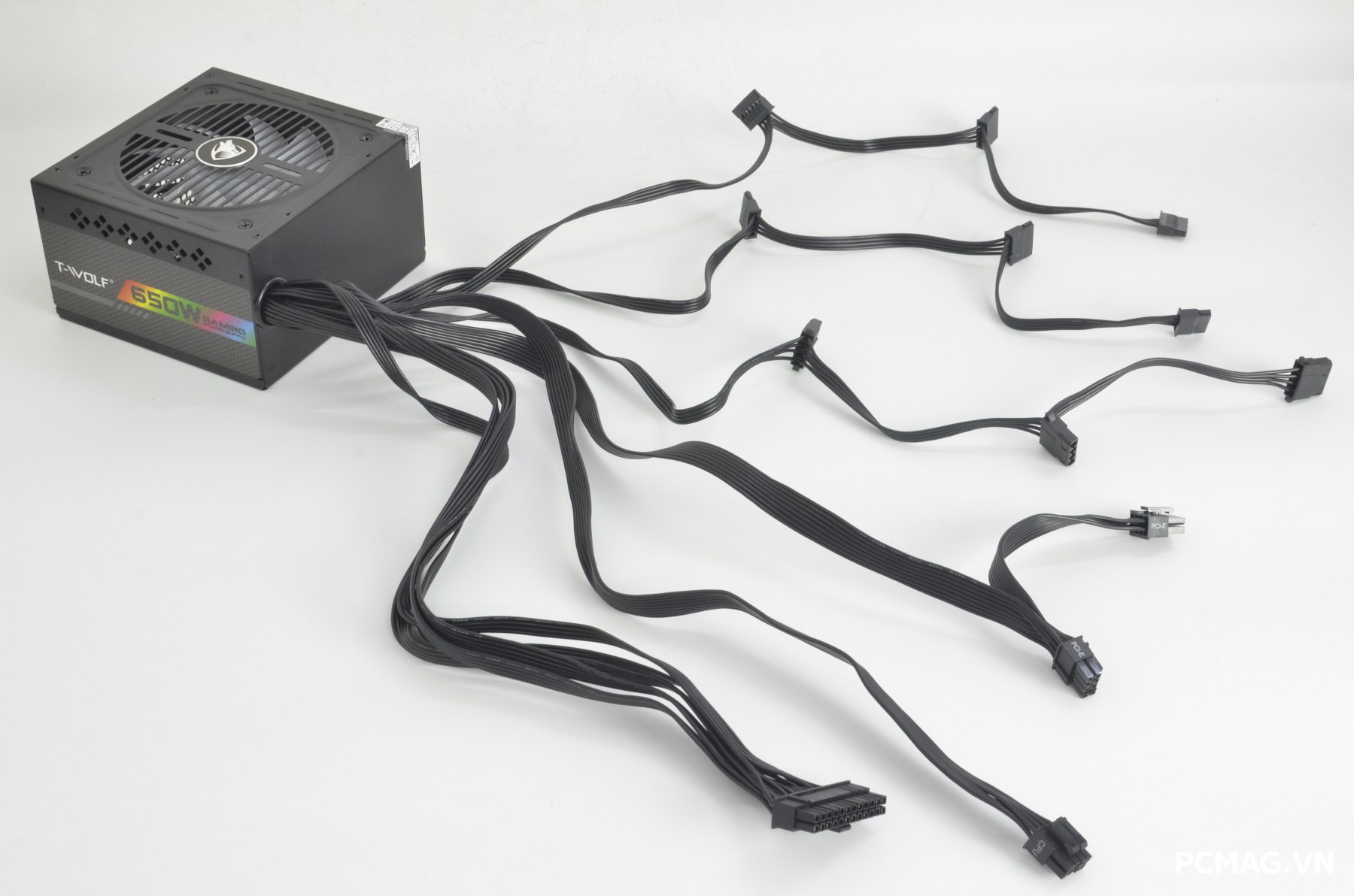 Đánh giá PSU T-WOLF TW-P650RGB PLUS 650W