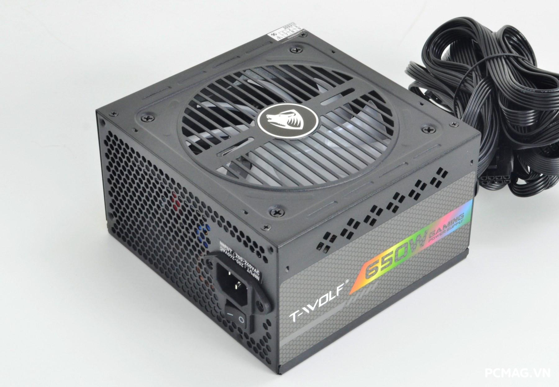Đánh giá PSU T-WOLF TW-P650RGB PLUS 650W