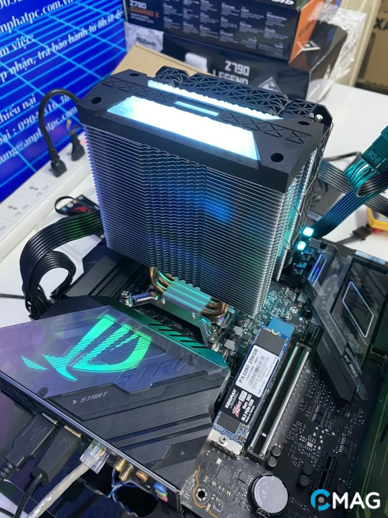 Đánh giá tản nhiệt ASESTEK P1000 RGB – Hiệu quả tốt trong tầm giá