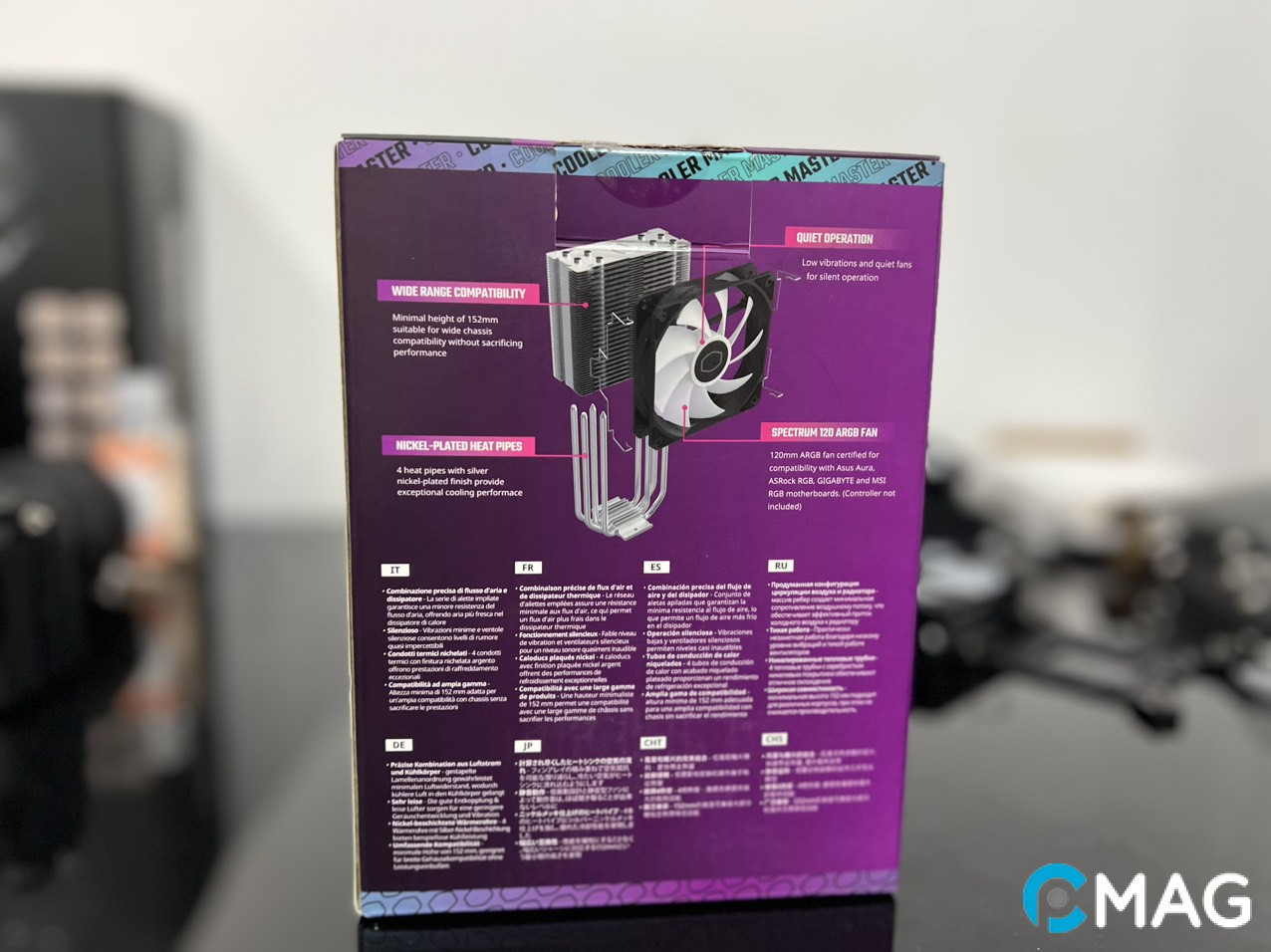 Đánh giá tản nhiệt Cooler Master Hyper 212 Spectrum V3 – Cải tiến đáng kể so với tiền nhiệm