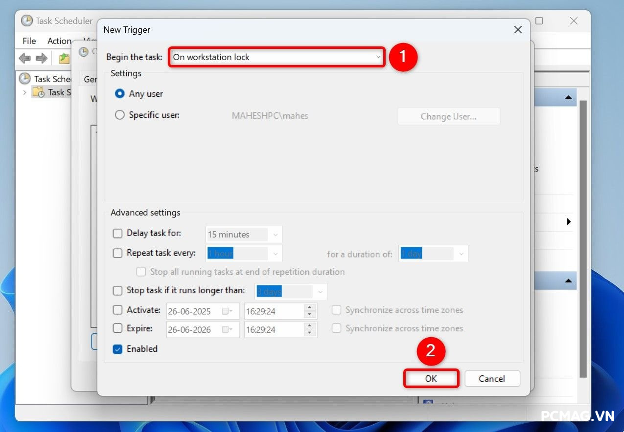 Tạo nút "thoát khẩn cấp" đóng nhanh mọi ứng dụng Windows 11