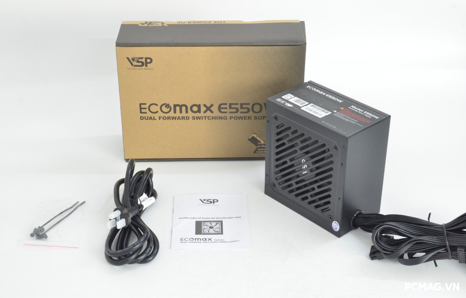 Đánh giá PSU VSP ECOMAX E550W