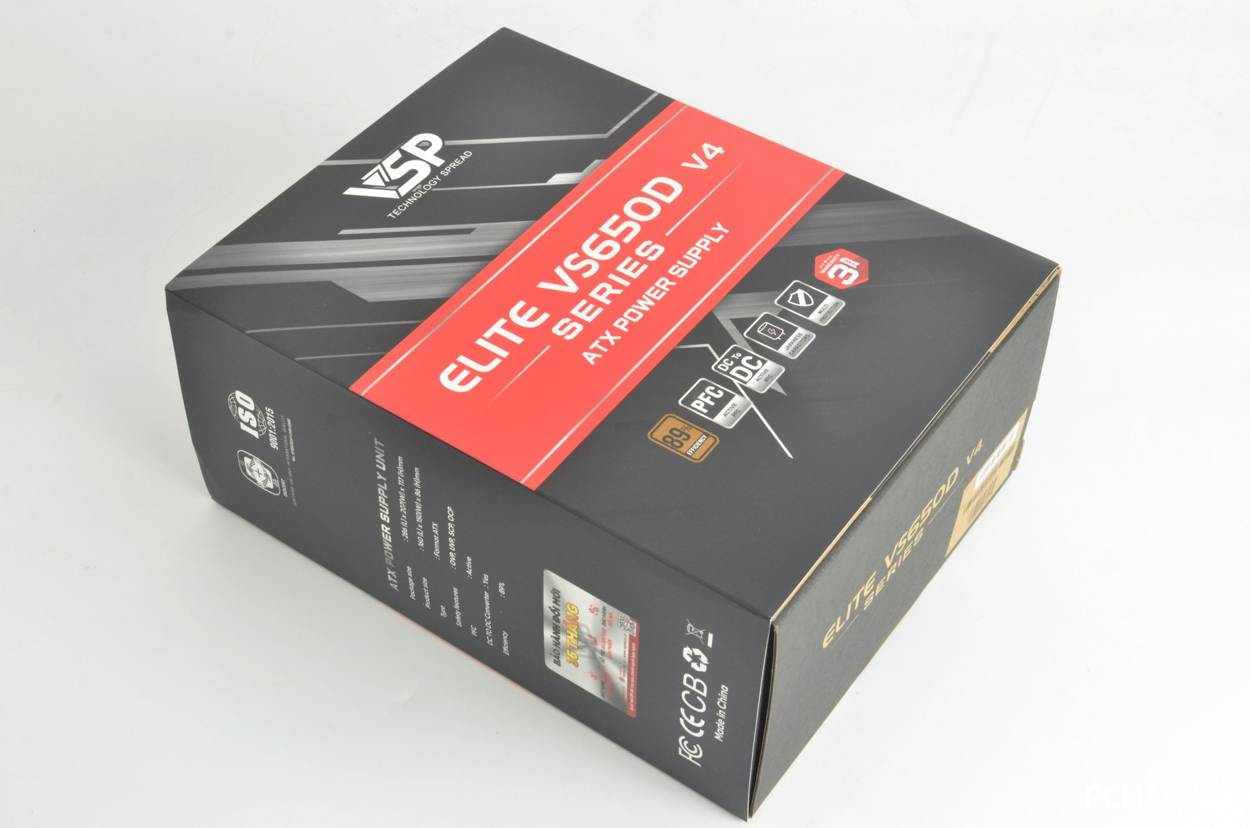 Đánh giá PSU VSP Elite VS650D V4 650W