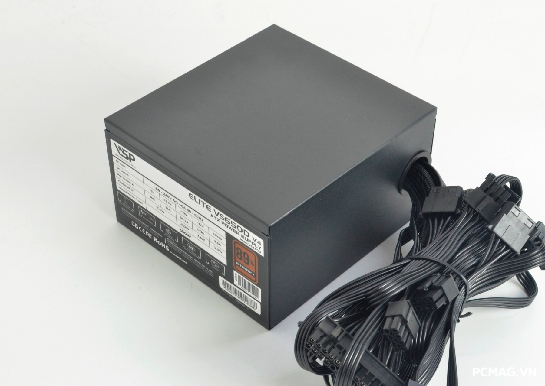 Đánh giá PSU VSP Elite VS650D V4 650W