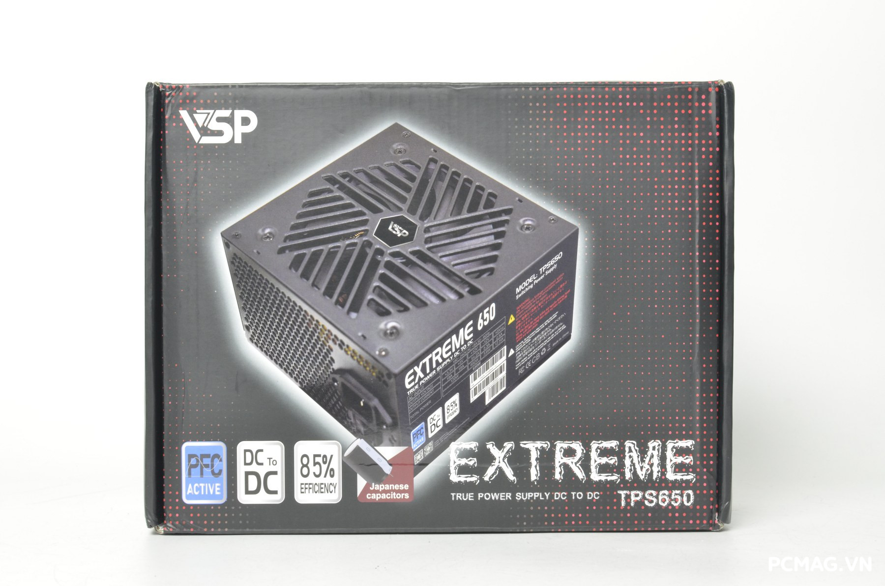 Đánh giá PSU VSP Extreme TPS650 650W
