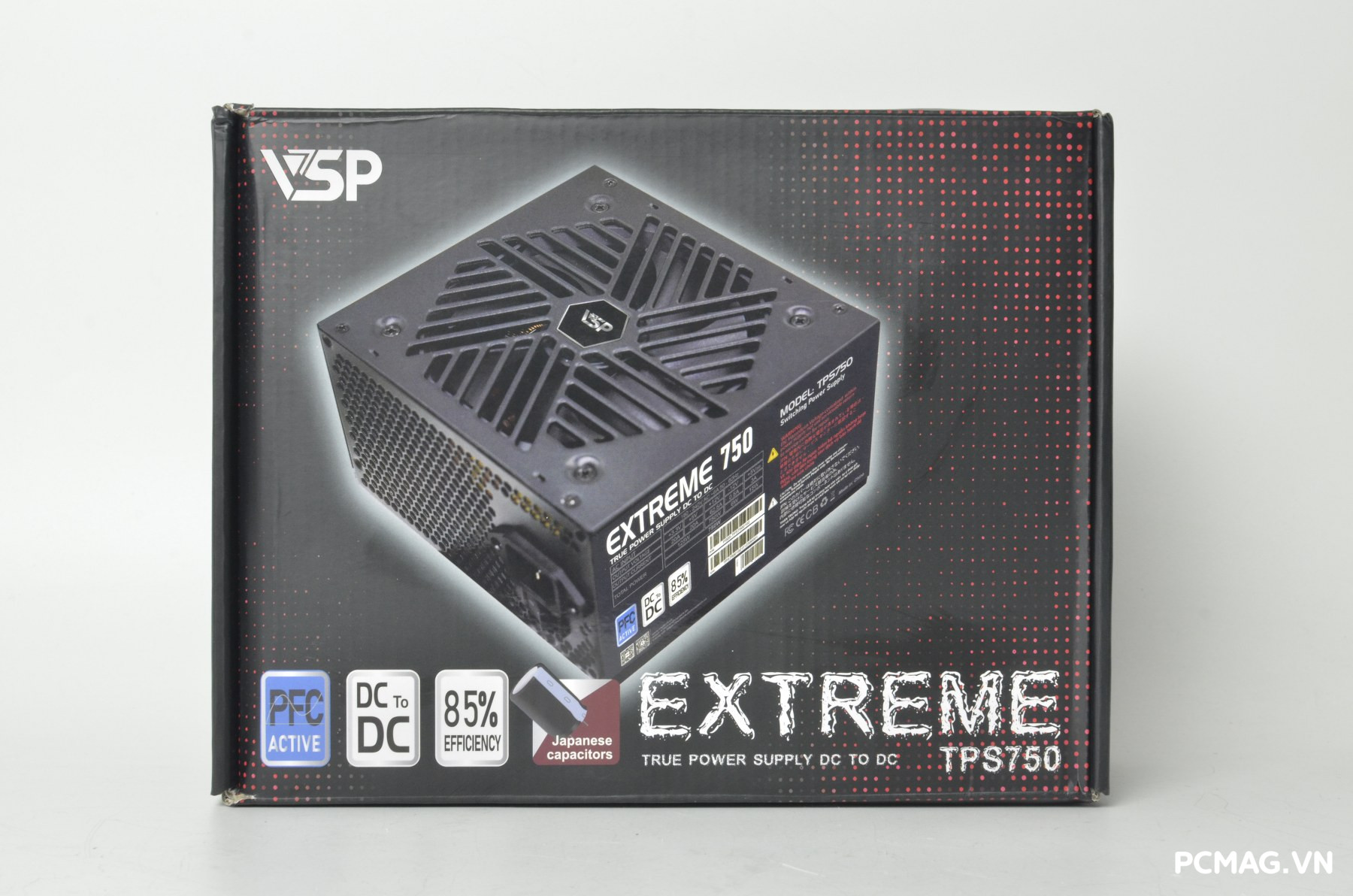 Đánh giá PSU VSP Extreme TPS750 750W