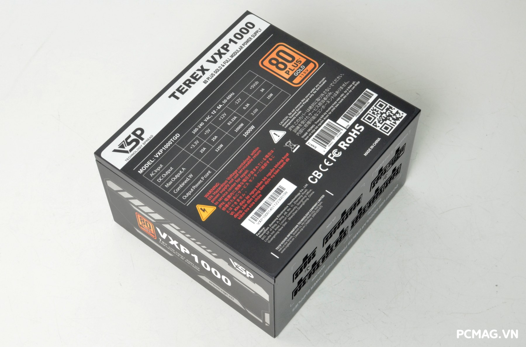 Đánh giá PSU VSP TEREX VXP1000 1000W