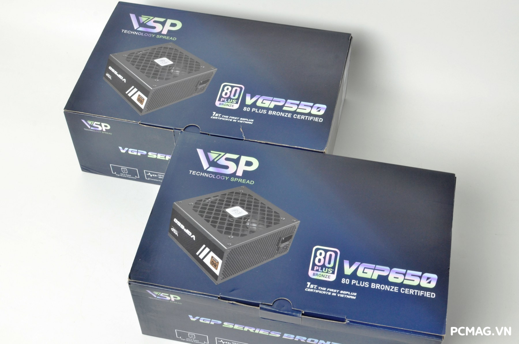 Đánh giá PSU VSP VGP550 550W & VGP650 650W
