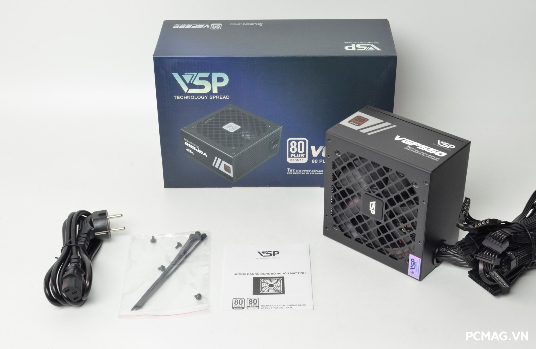 Đánh giá PSU VSP VGP550 550W & VGP650 650W