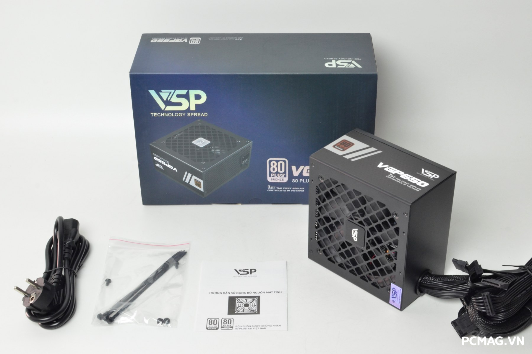 Đánh giá PSU VSP VGP550 550W & VGP650 650W